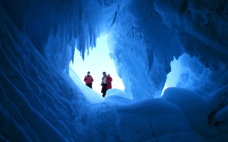 Erebus glacier cave NOAA 1978