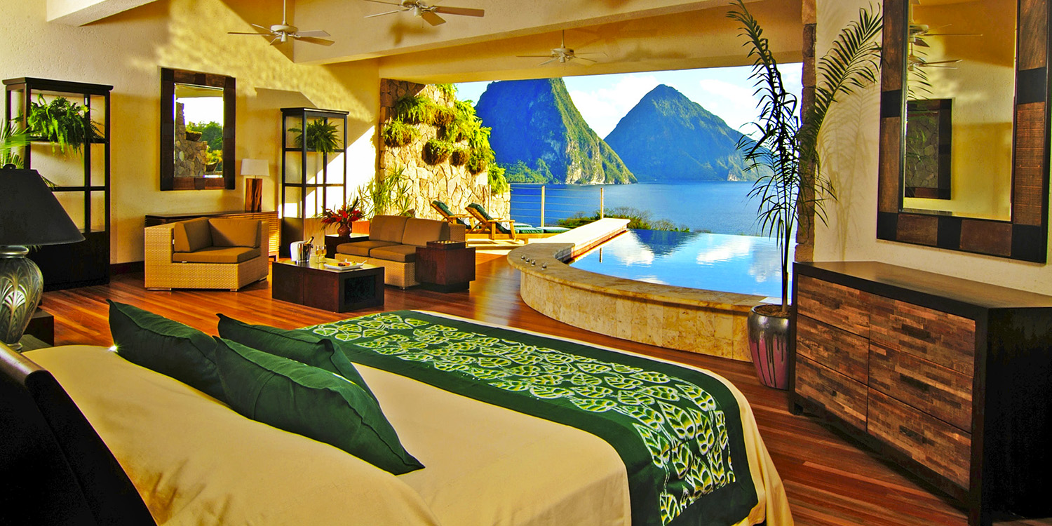 Jade Mountain Resort 5*. Сент Люсия