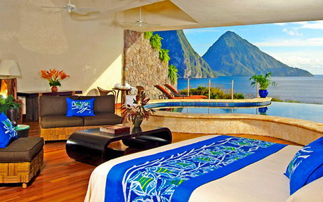 Jade Mountain Resort 5*. Сент Люсия