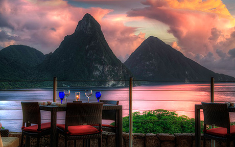 Jade Mountain Resort 5*. Сент Люсия