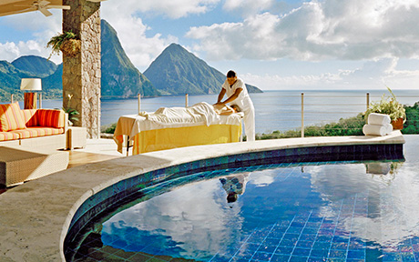 Jade Mountain Resort 5*. Сент Люсия