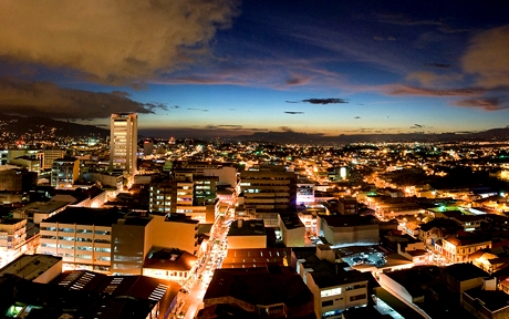 Costa Rica San Jose Skyline View