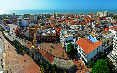 plaza de la aduana cartagena colombia 2