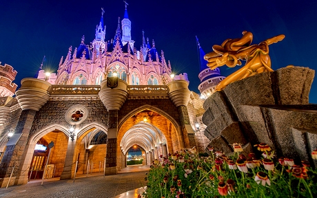 Cinderella Castle Tokyo Disneyland