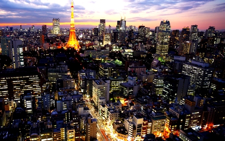 Night View Tokyo Japan