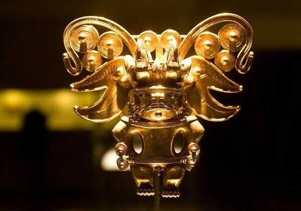 Muzey zolota MuseodelOro Bogota Kolumbiya