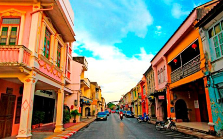 Staryy gorod Pkhuketa Talang Road