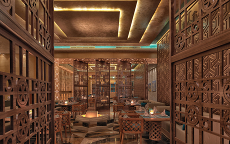 Al Sufra dining room Marsa Malaz Kempinski