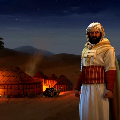 CivV-al-Mansur_leader_screen_3360x1934
